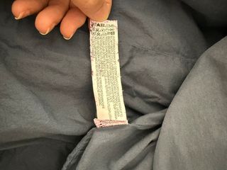 Chaqueta color azul estilo gabardina Talla S