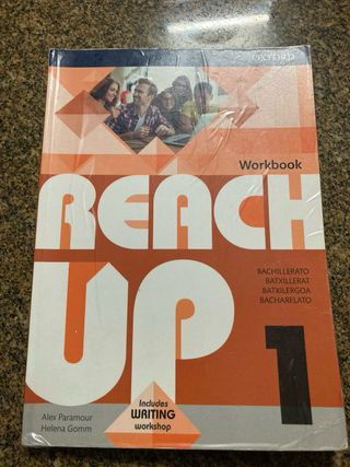 Libro Workbook primero Bachilletato Reach Up