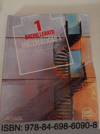 Libro matemáticas primero bachiller