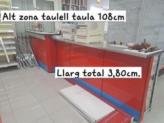 Mostrador cajones ferreteria