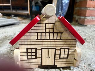 Casina in legno giocattolo bambini