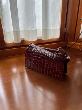 Bolso piel de cocodrilo