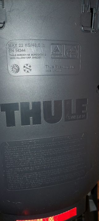 Sillita infantil Thule para bici