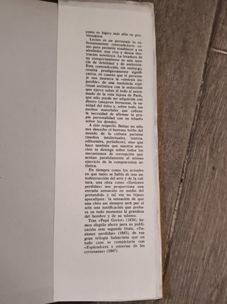 Libro ILUSIONES PERDIDAS