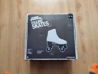 Patines paralelos y cubrepatines