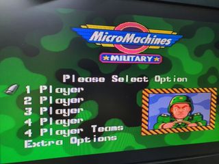 Juego Military Mega Drive