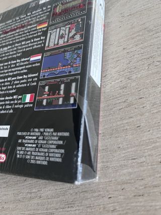 Castlevania Nes Clasiccs Nes Game Boy Advance