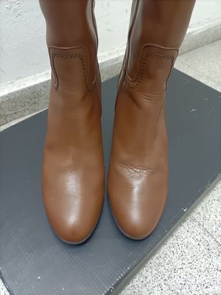 Botas altas de piel Dansi talla 39