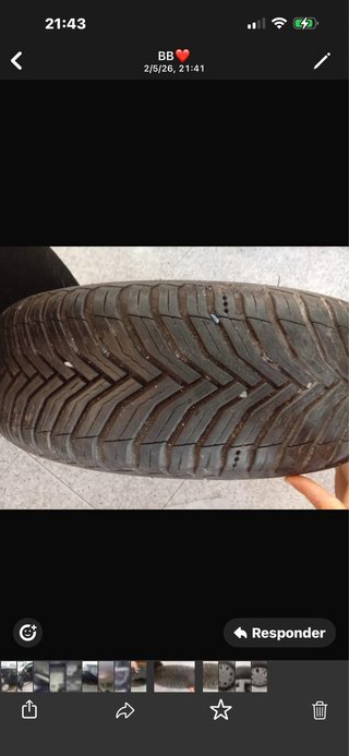 Ruedas con llantas incluidas185-65R15T