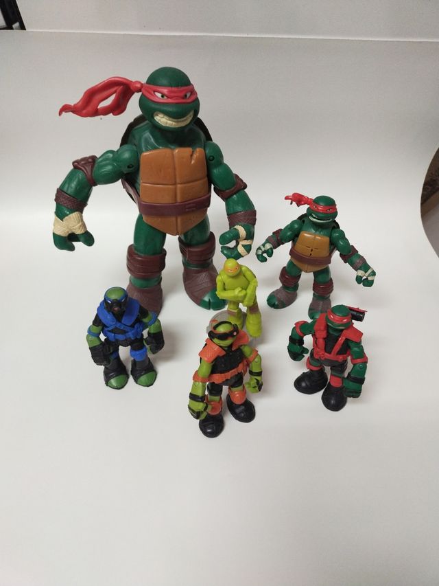 Lotto tartarughe ninja sction figure