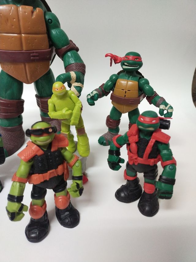 Lotto tartarughe ninja sction figure