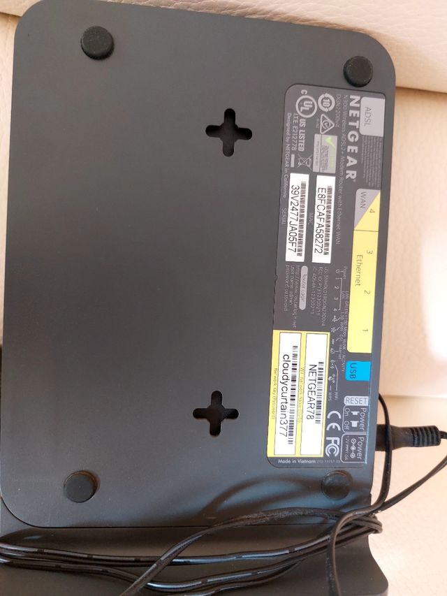 Modem. Router. Wi fi. Netgear78