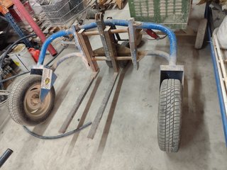 Transpaleta de obra