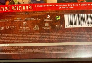 Kubo y las dos cuerdas. Bd Steelbook Fnac. Nuevo