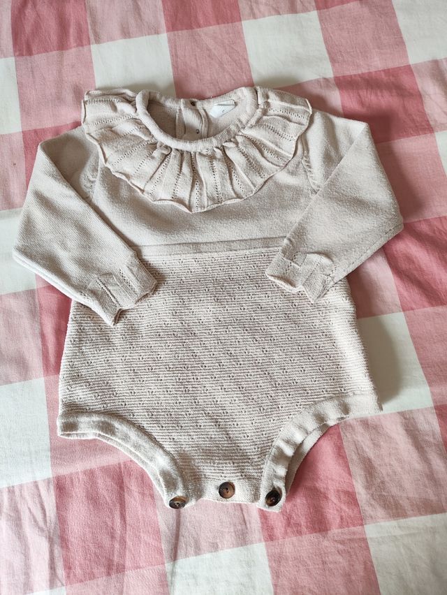Conjunto de punto bebé T. 6 m