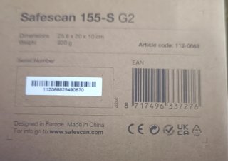 Detector de billetes falsos safescan 155 S , G2