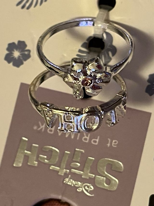 Set anelli Lilo&Stich disney by primark