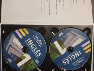 Curso de ingles Vaughan. 25 libros, DVDs y CDs MP3