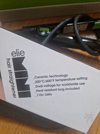 Mini plancha de pelo compacta elie