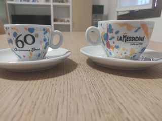 tazza caffè e tazza cappuccino mai usate
