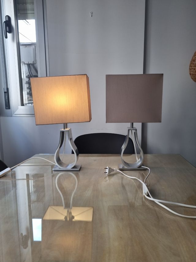 Lámparas ikea Klabb para mesilla