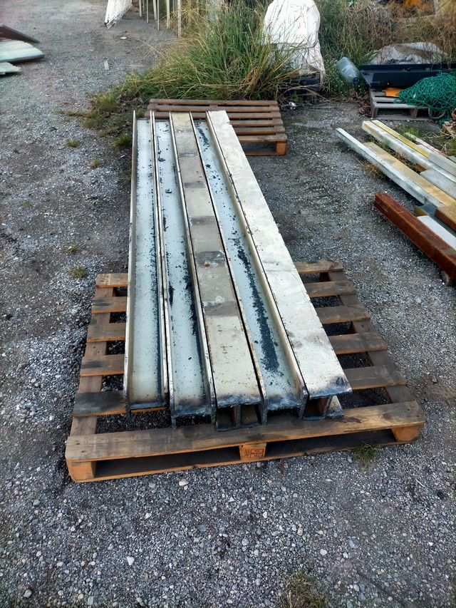 Vendo vigas tipo H acero