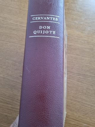 Libro. El Quijote