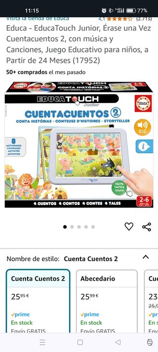 CUENTACUENTOS EDUCA-T♉OUCH