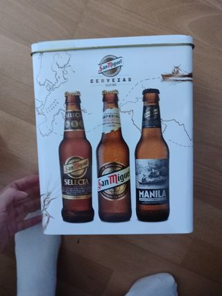 Caja cervezas