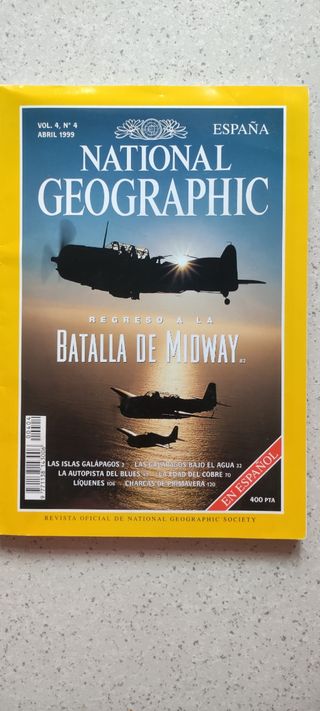 Lote revistas National Geographic