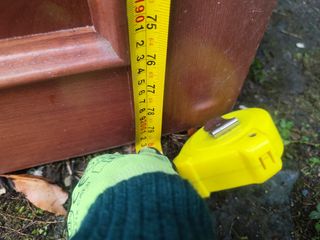 Puertas madera maciza