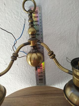 antiguo aplique pared Bronce