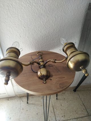antiguo aplique pared Bronce