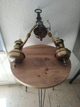 antiguo aplique pared Bronce