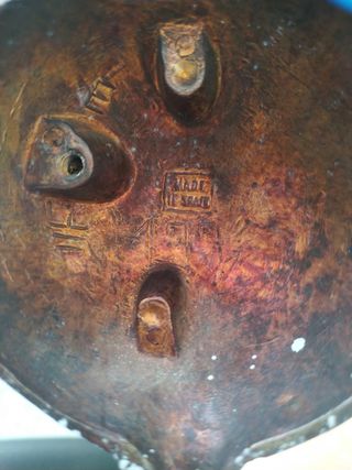 antiguo aplique pared Bronce