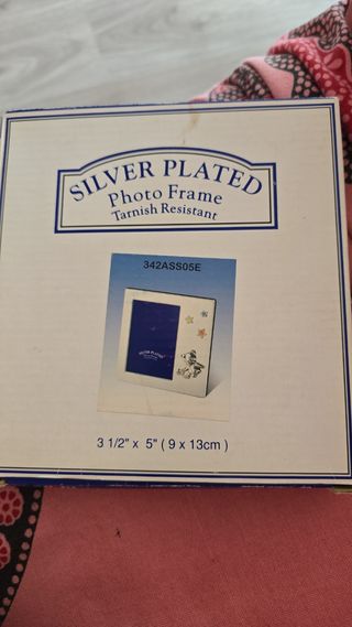 Marco fotos plateado