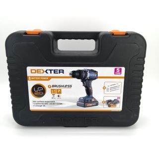 Taladro Dexter 20ID3-60BL. 2.0. Ah + 4.0 Ah, nuevo
