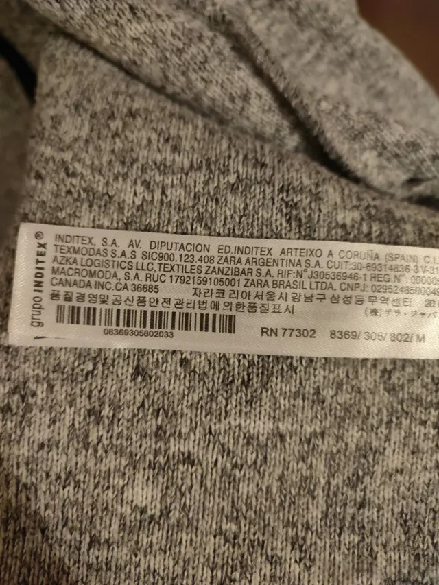 Abrigo Zara tM🇪🇺