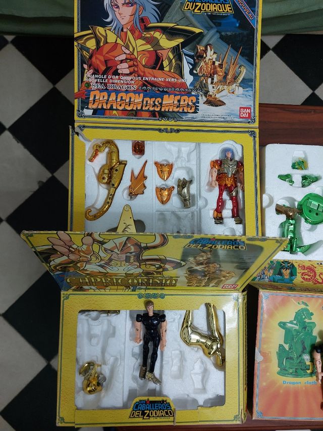 lote caballeros del zodiaco