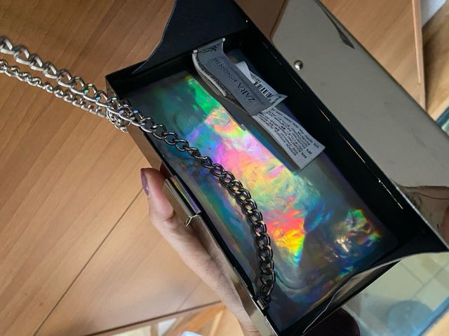 Borsetta cangiante Zara