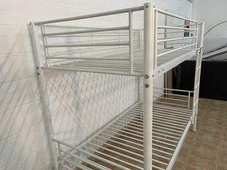 LITERA BLANCA DE 90x190 RESISTENTE