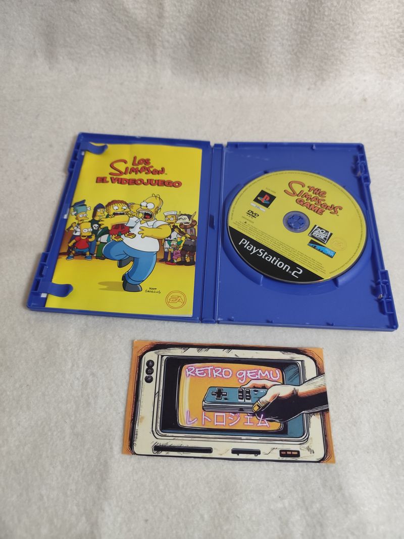 Imagen de *COMPLETO* Los Simpsom El Videojuego ps2