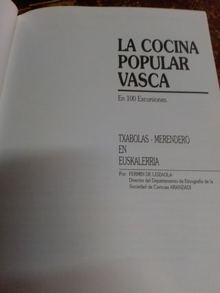 libro de cocina vasca