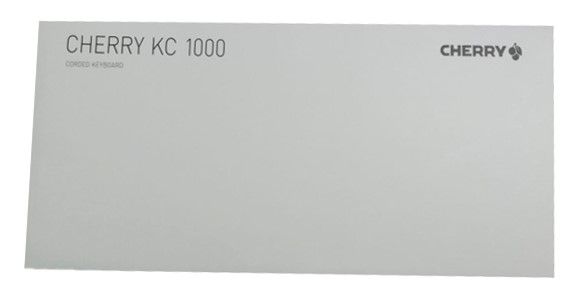 TECLADO CHERRY KC 1000 - NEGRO