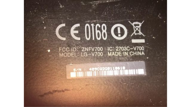 LG G Pad X 10.1" V700 LCD/digitalizzatore rotto