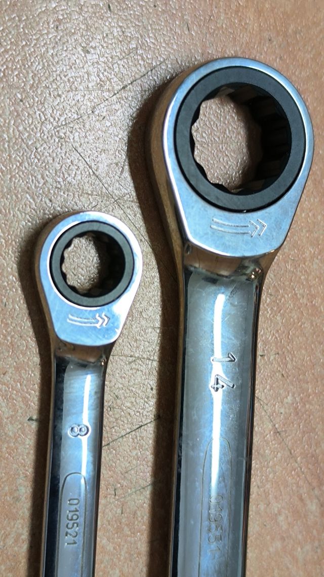 LLAVES DE ESTRELLA PLANA DE CARRACA