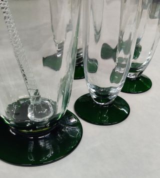 Set da cocktail 6 pz. in cristallo made in Italy