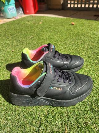 Skechers zapatillas Black negro