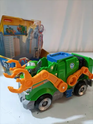 PACK PATRULLA CANINA, COCHES TELEDIRIGIDO y ROCKY