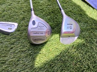 Sacca da golf e mazze